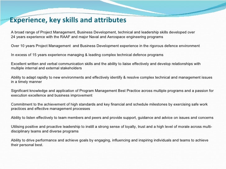type of skills for a resumes