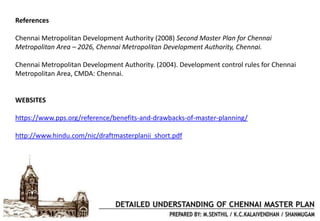 Detailed understanding of the Chennai Master Plan