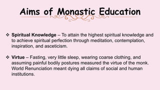 Foundations of Education - The Medieval Concept of Spiritual ...