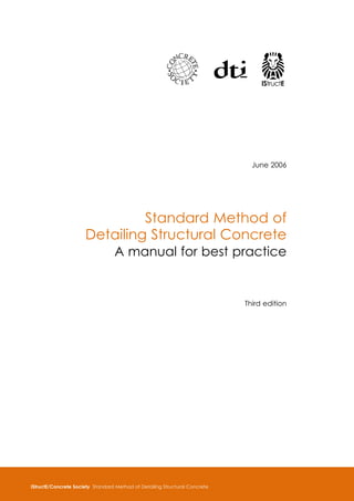 Detailing standard method 3rd ed 2006 istruct e | PDF