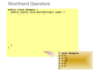 Java operators | PPT