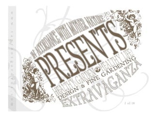 Taproot Garden Design & Fine Gardening Design Presentation