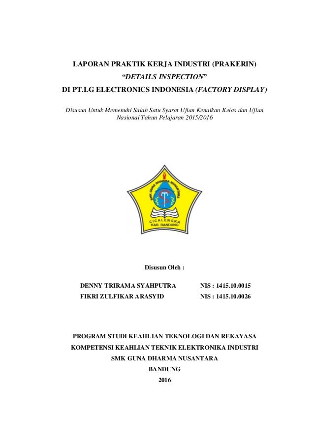 Contoh Laporan Pkl Di Koperasi - Seputar Laporan