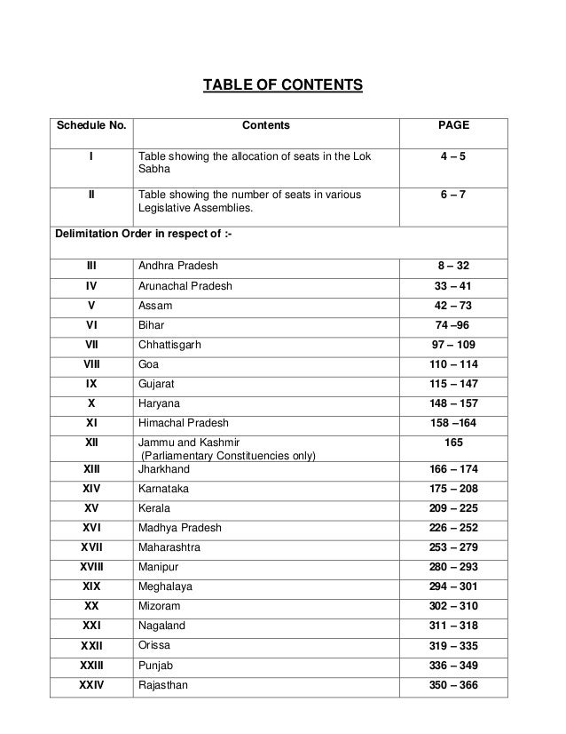 Details of Parliament Constituencies of India
