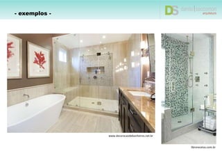 - exemplos -
librorecetas.com.br
www.decoracaodebanheiros.net.br
 