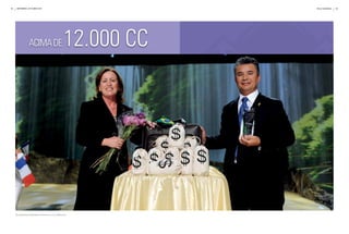 62    SETEMBRO | OuTuBRO 2010                            Rally Mundial   63




                 acima dE                    12.000 cc




     Os Gerentes Diamante Noemia e Lino Barbosa
 