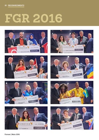 Forever | Maio 2016
FGR 2016
RECONHECIMENTO32
 