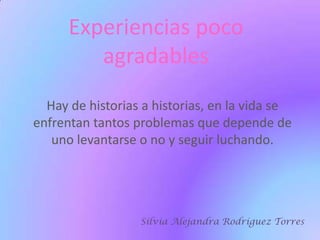 El desapoyo asía la juventud