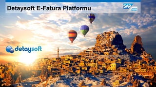 Detaysoft E-Fatura Platformu
 
