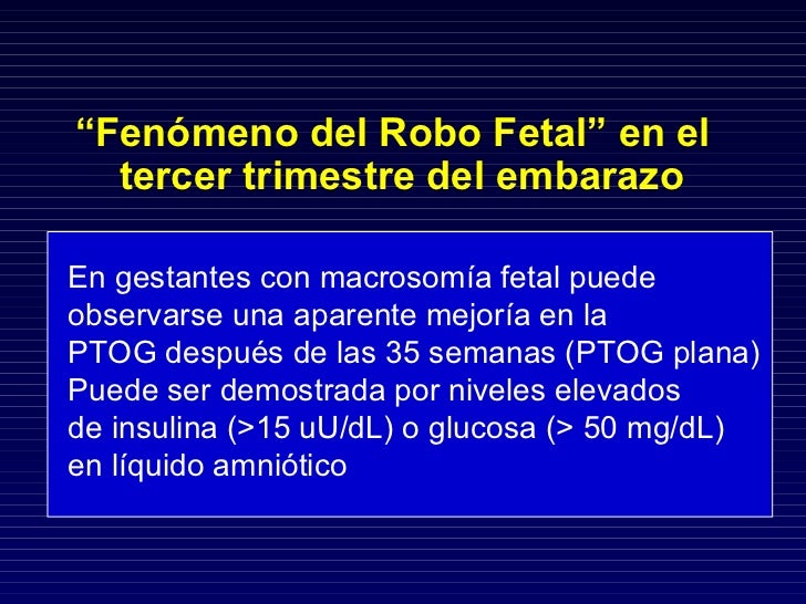 Deteccion de la diabetes en el embarazo Deteccion de la diabetes en el embarazo
