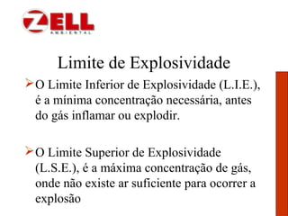 Explosividade Detecção de gases | PPT