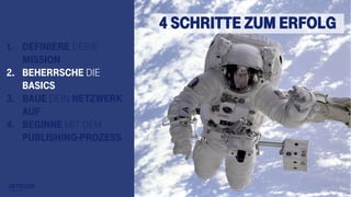 11
Beherrsche die
Basics
- Profilcheck -
 