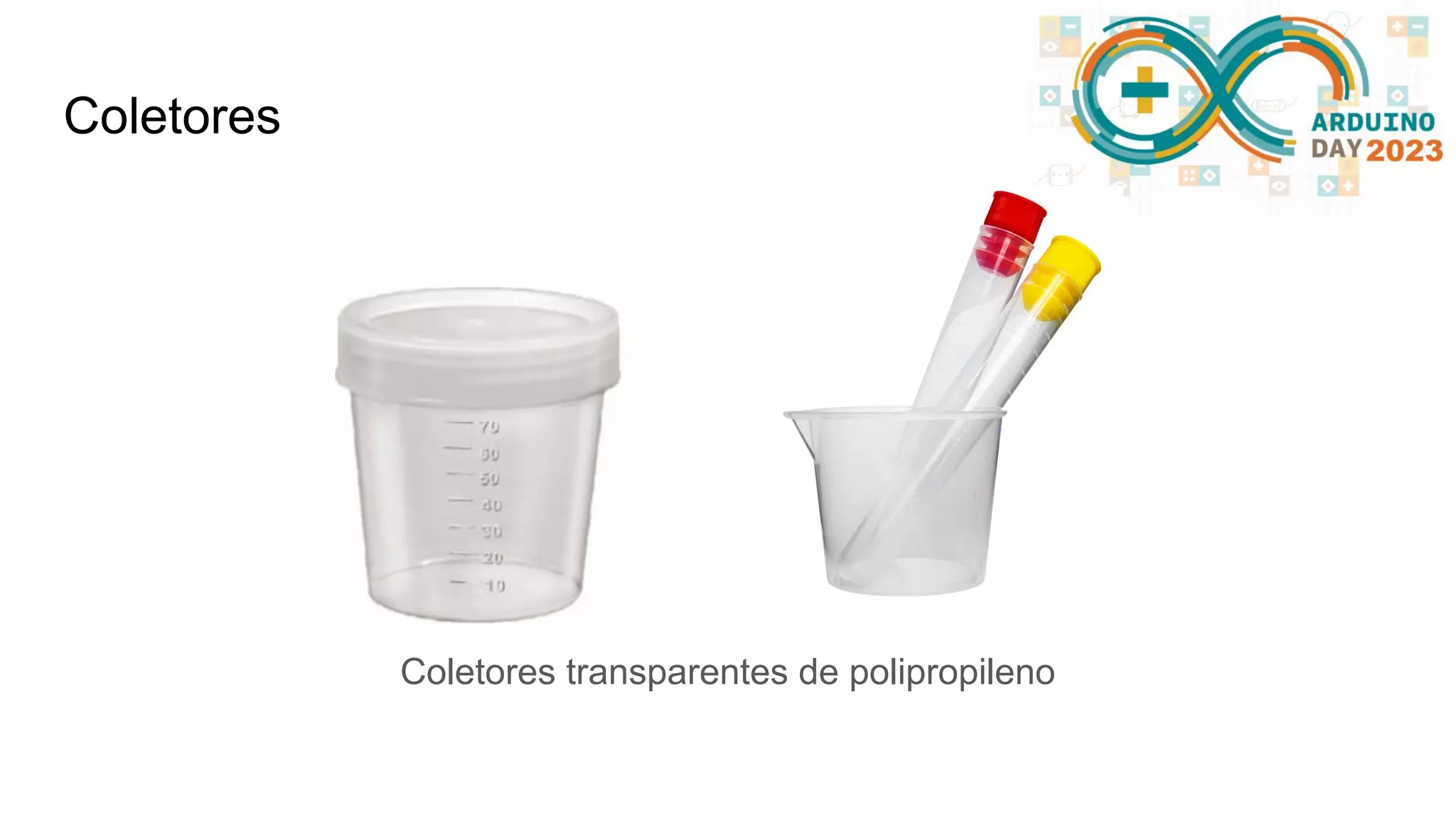 Coletores Coletores transparentes de polipropileno 