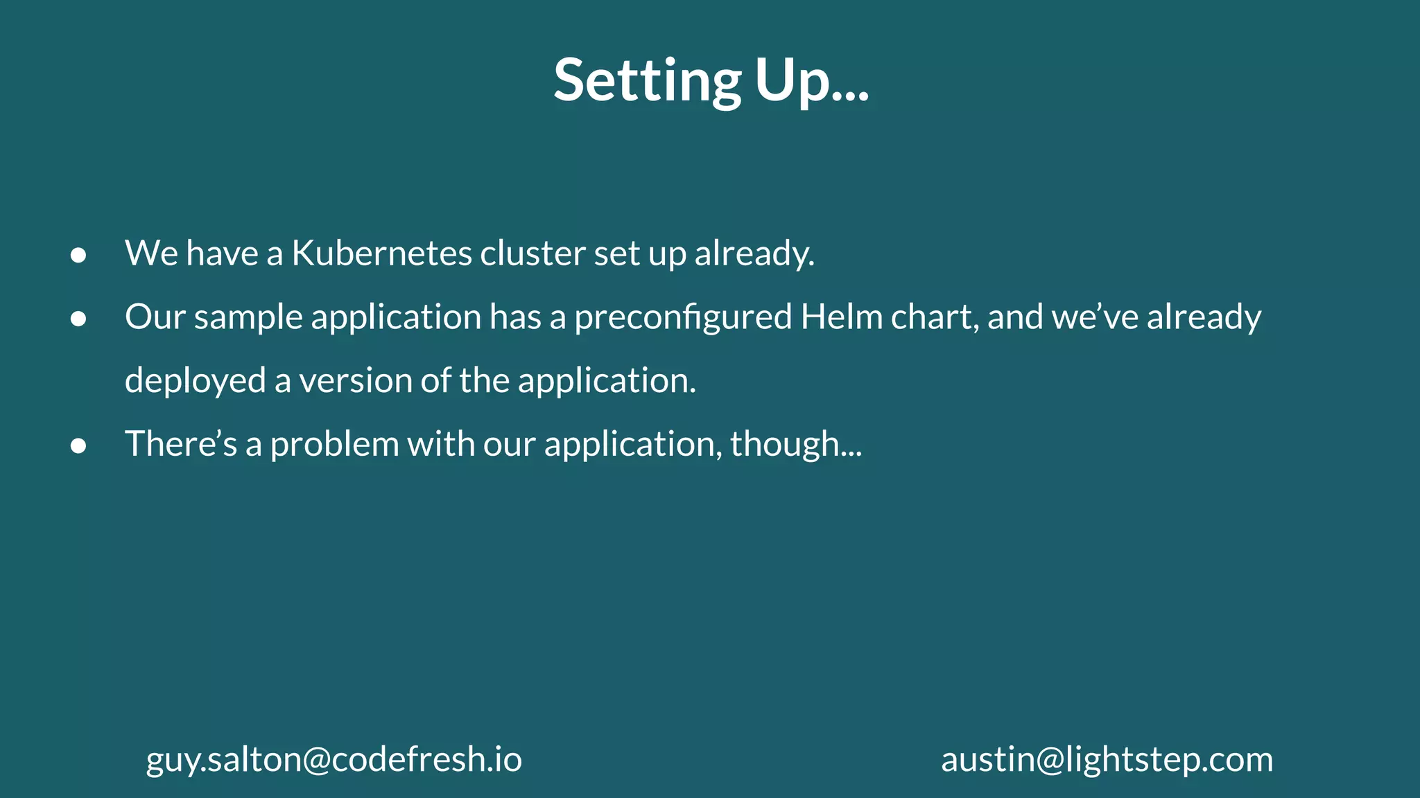 Detect, debug, deploy with Codefresh and Lightstep
