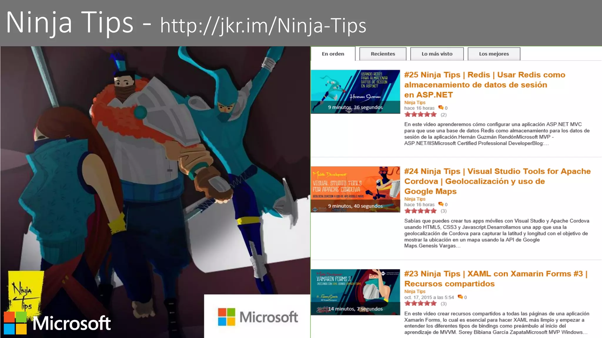 Ninja Tips - http://jkr.im/Ninja-Tips
 
