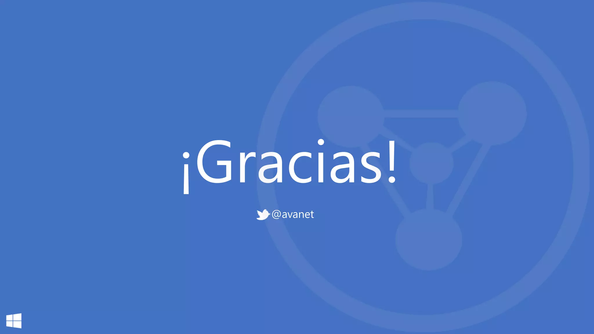 ¡Gracias!
@avanet
 