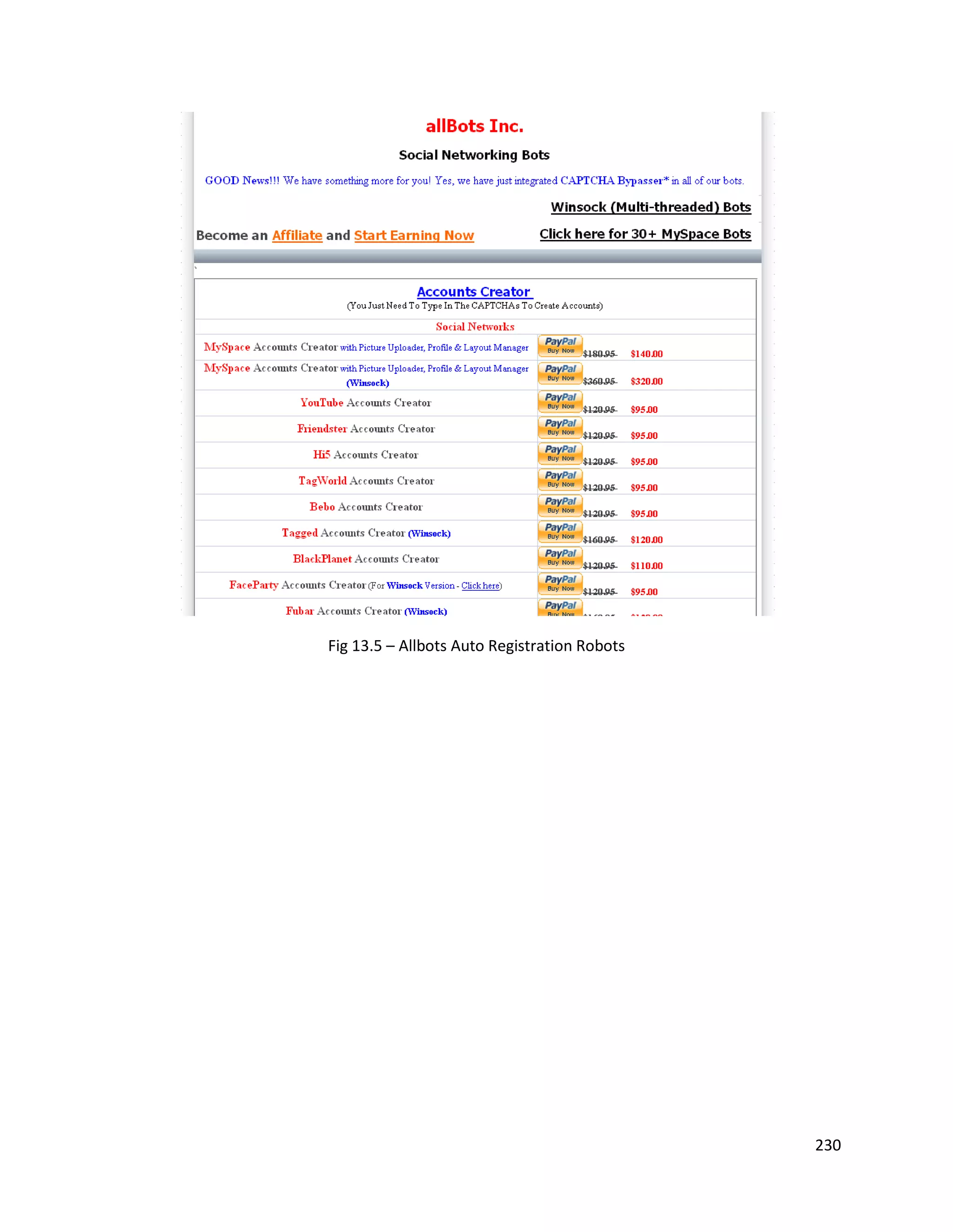 Fig 13.5 – Allbots Auto Registration Robots




                                              230
 