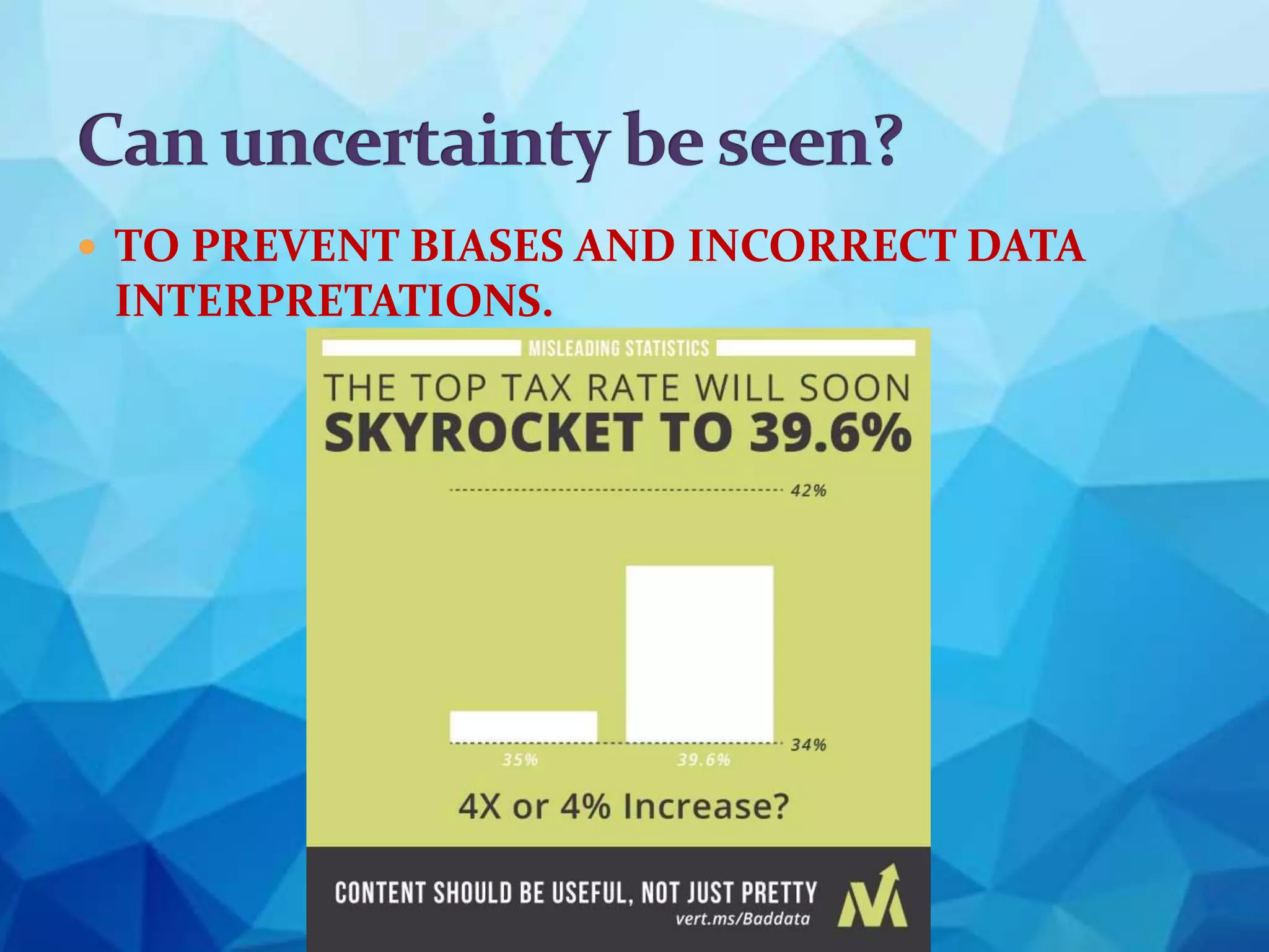  TO PREVENT BIASES AND INCORRECT DATA
INTERPRETATIONS.