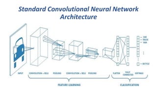 Standard Convolutional Neural Network
Architecture
14
 