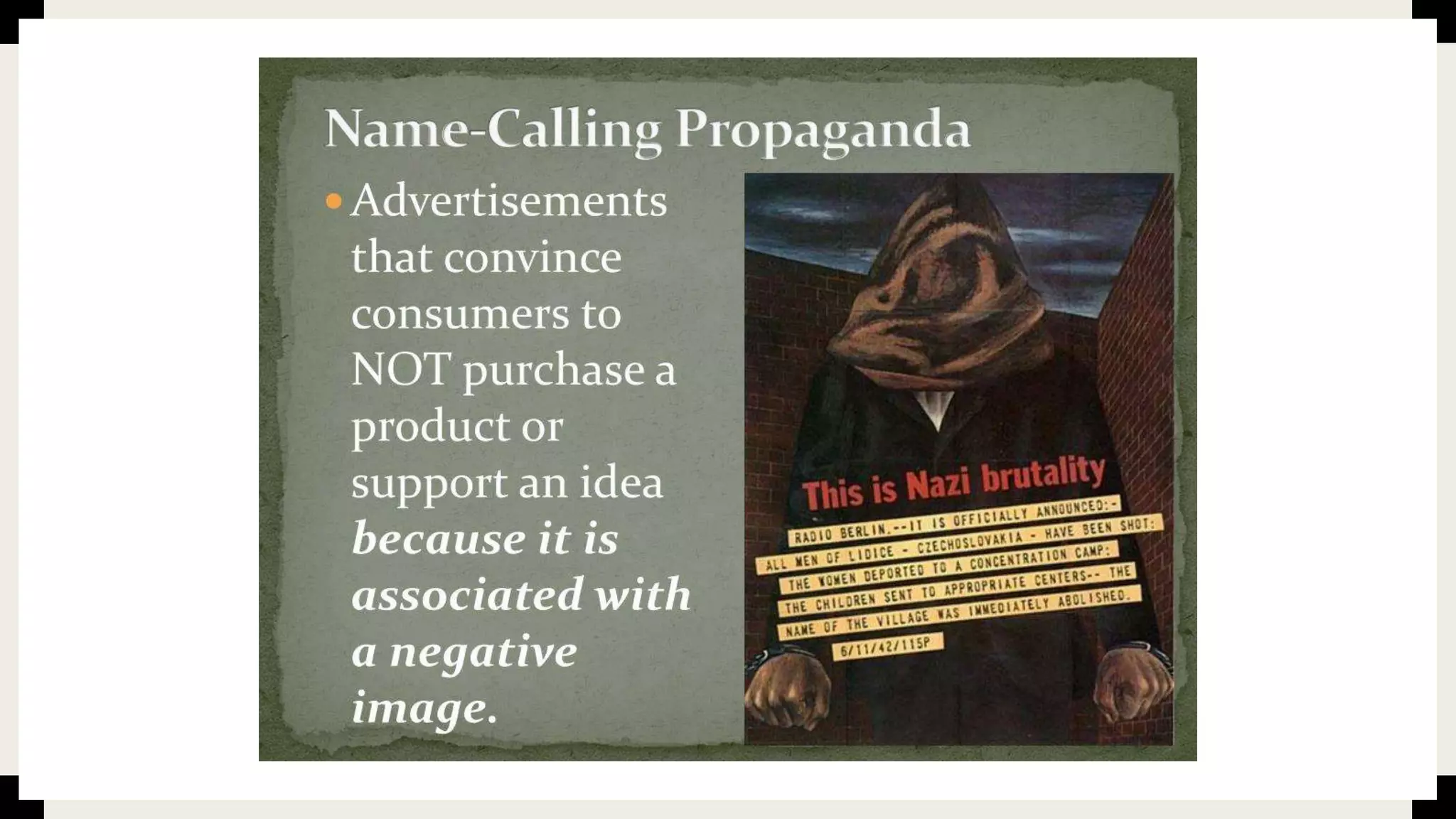 Detecting propaganda 2
