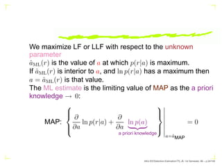Detection & Estimation Theory | PDF