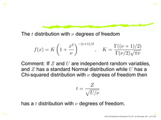 Detection & Estimation Theory | PDF