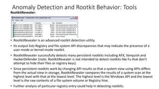 Anomalies Detection: Windows OS - Part 1 | PPTX