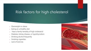 Detection of blood cholesterol | PPTX