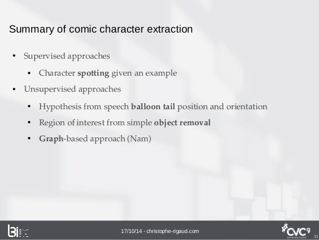 Detection Of Comic Characters In Comic Books And Manga