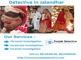 Private Detective in Jalandhar 