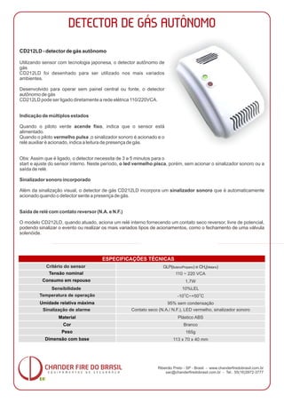 Detector cd212 ld