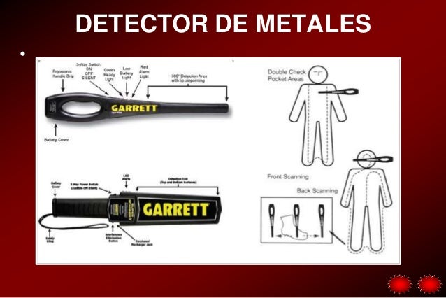 Seguridad de Instalaciones /Detector de metales