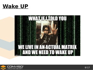 6/ 17
®
Wake UP
 