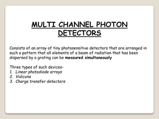 Detectors | PPTX | Physics | Science