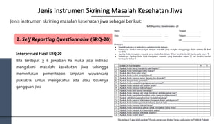 Hasil Questionnaire.pdf DETEKSI DINI MASALAH KESEHATAN JIWA I.pptx