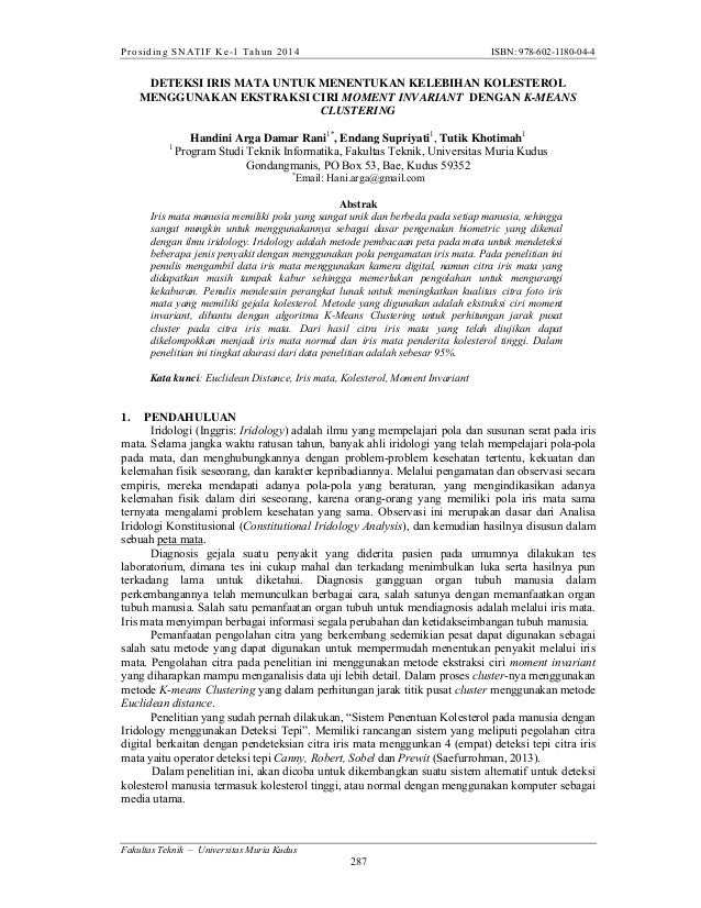 Ciri Ciri Kolesterol Tinggi Pada Mata - Ini Cirinya