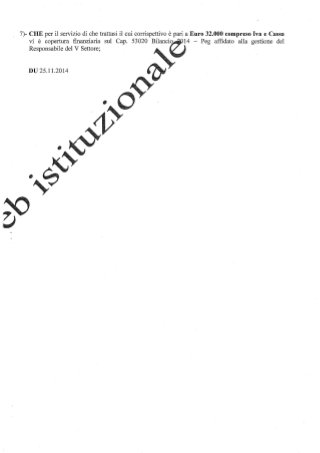 Determinazione n.170/2014 Diri. UTC ORIA