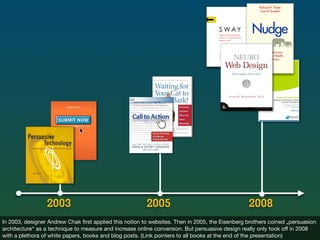 2003                                   2005                                    2008
In 2003, designer Andrew Chak ﬁrst app...