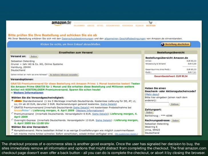 The Checkout Process Of E Commerce
