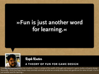 Just add points? What UX can (and cannot) learn from games Slide 17