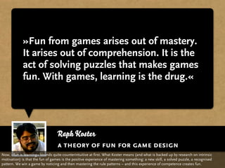 Just add points? What UX can (and cannot) learn from games Slide 18