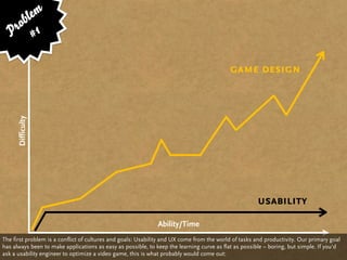 Just add points? What UX can (and cannot) learn from games Slide 35