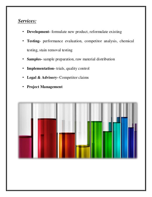 Detergent Testing Services