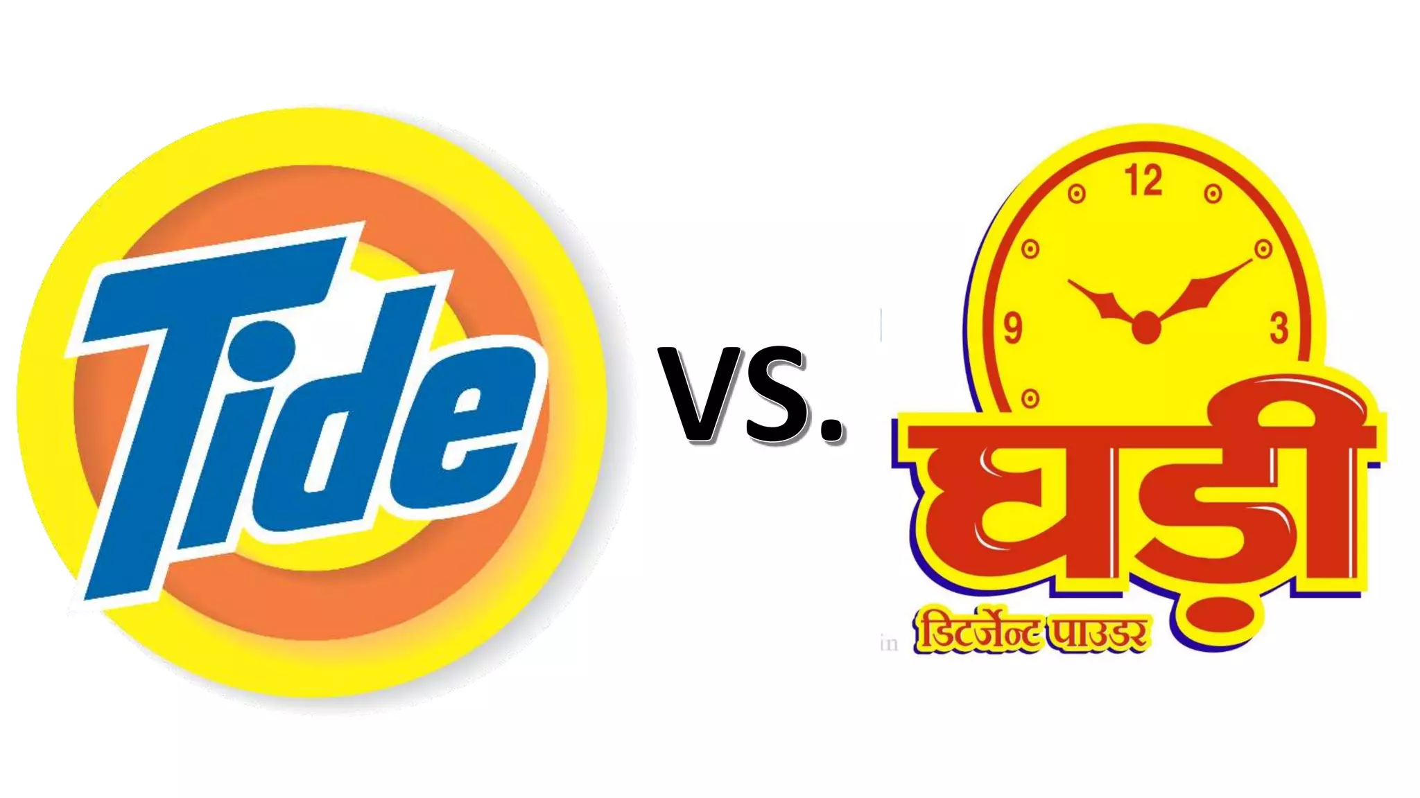 Detergent Market in India as of 2015 (Surf Excel, Ariel, Nirma, Wheel