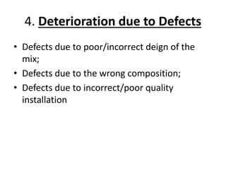 Deterioration of concrete | PPTX