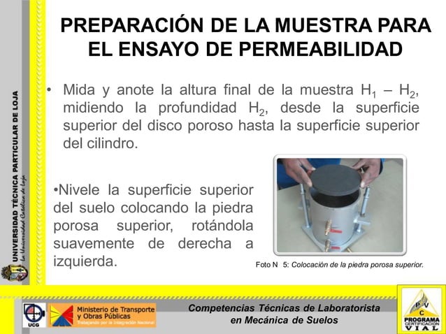 Determinación del Coeficiente de Permeabilidad para Suelos Granulares | PDF