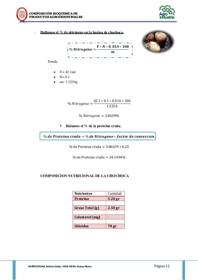 Determinacion de proteinas metodo kjeldahl