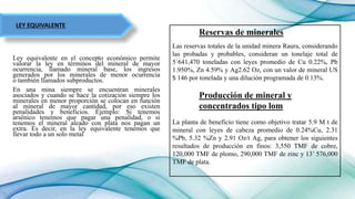 DETERMINACION LEY CUT OFF DE RAURA final m (1).pptx