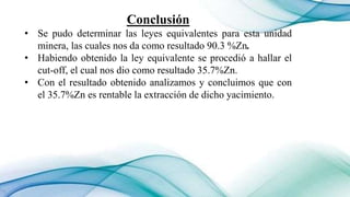 DETERMINACION LEY CUT OFF DE RAURA final m (1).pptx