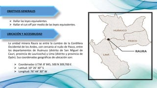 DETERMINACION LEY CUT OFF DE RAURA final m (1).pptx